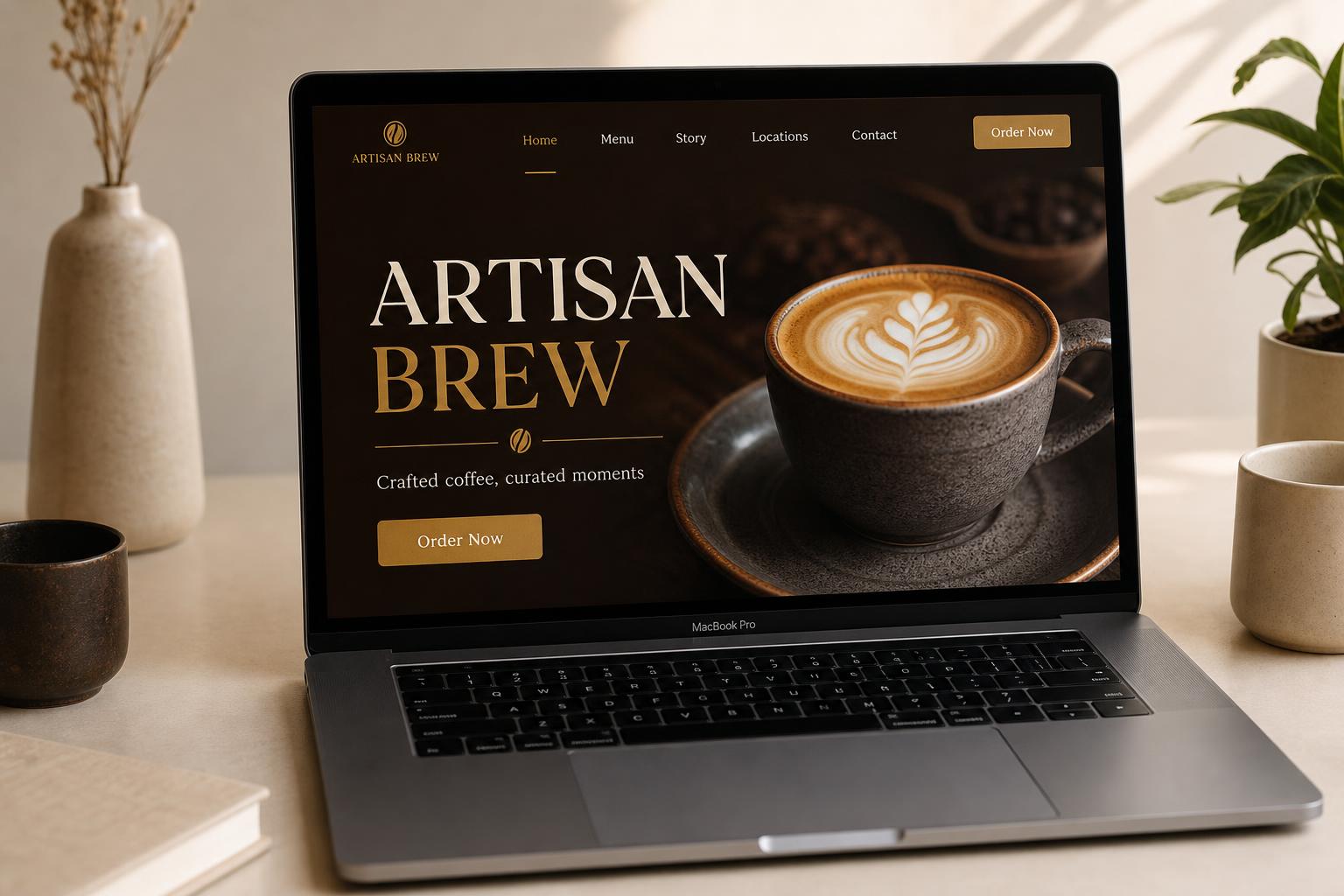 Premium Café Website